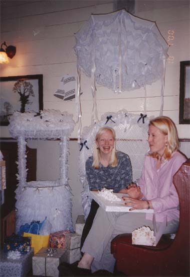 Opening shower presents